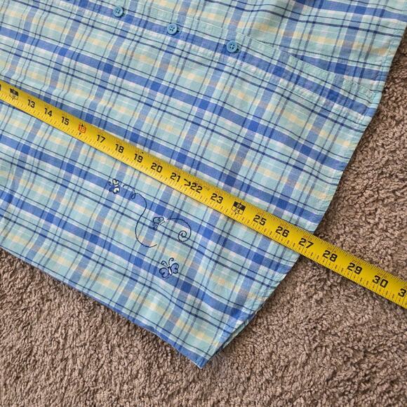 Disney Vintage Mickey Unlimited Sleeveless Collared Button Up Top Womsns 18/20W - Picture 8 of 8